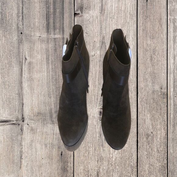 Franco Sarto Idrina Suede Ankle Boots 8M - Picture 2 of 7